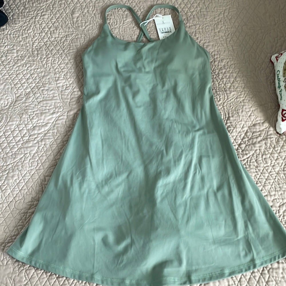 Halara every day cloudful activity dress with built in shorts. Size Small